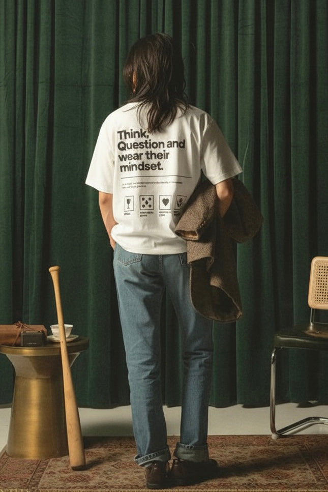 White Printed T-shirt