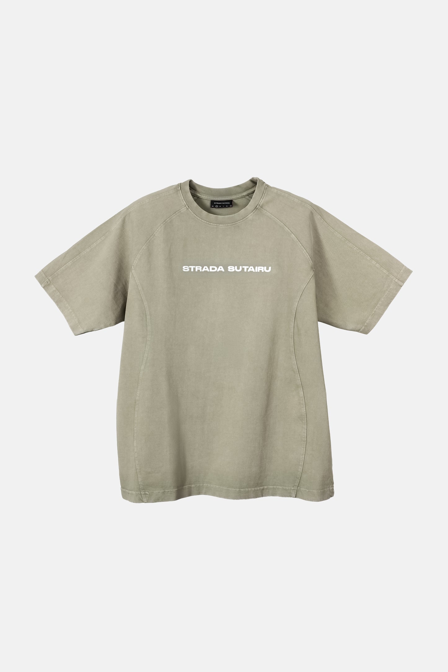 Sand Washed Panelled T-shirt